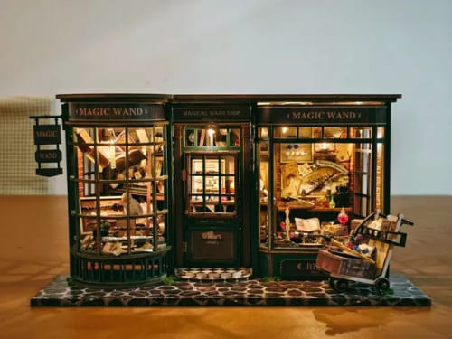 Customer photo review of Magical Wand House 3D Wooden Puzzle