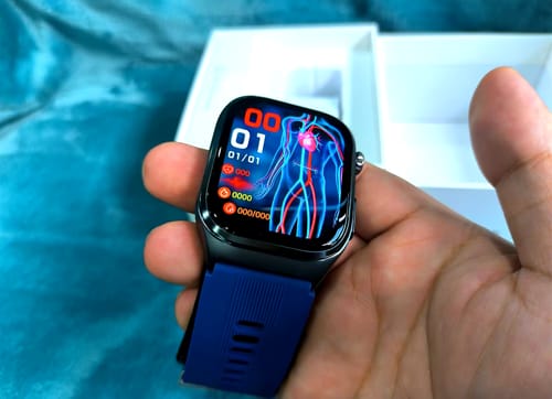 Customer photo review of VitaFit Air3 Smartwatch mit Blutdruckmessung Pumparmband