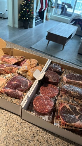 Customer photo review of 100% Grass-Fed Beef Winter Bundle