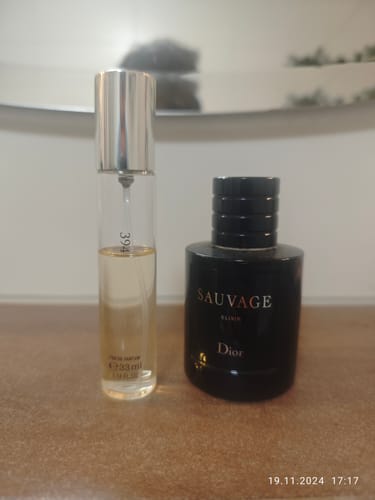 Customer photo review of Riecht wie SAUVAGE ELIXIR