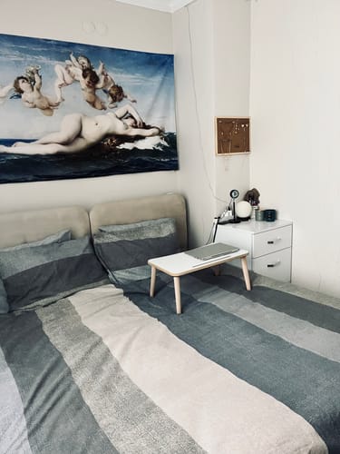 Customer photo review of Kişiye Özel Duvar Örtüsü