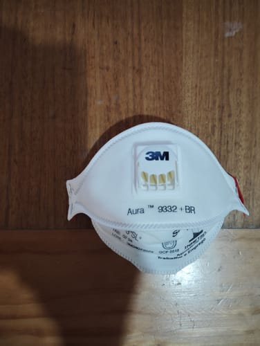 Customer photo review of Respirador de Seguridad 3M 9332