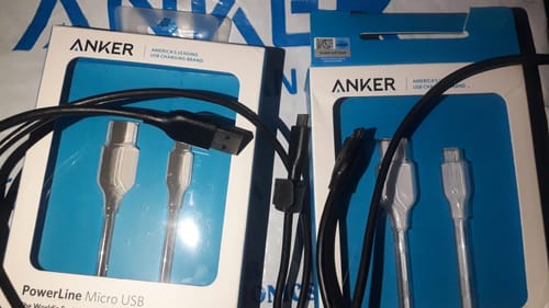 Customer photo review of Anker PowerLine Micro 3ft - BLACK