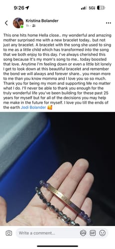 Customer photo review of YOU ARE MY SUNSHINE (POS)
