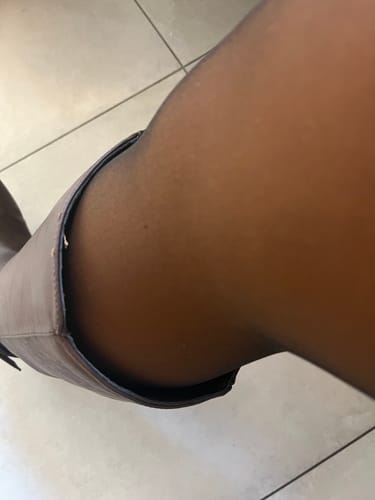 Customer photo review of Le Collant Polaire Parfait.