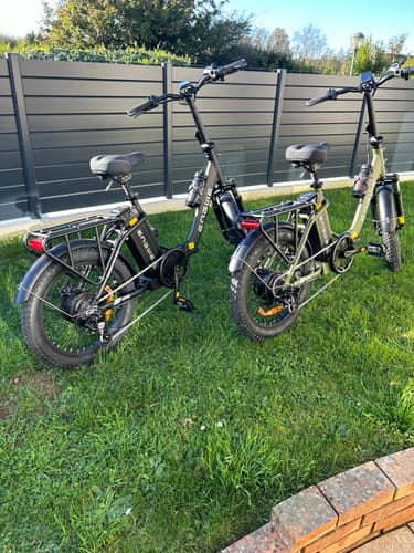 Customer photo review of Engwe L20 SE 250W 20" Foldable Electric Trekking Bike 15.6Ah Step-through E-bike