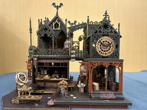 Customer photo review of Holo Magic City 3D Wooden Puzzle