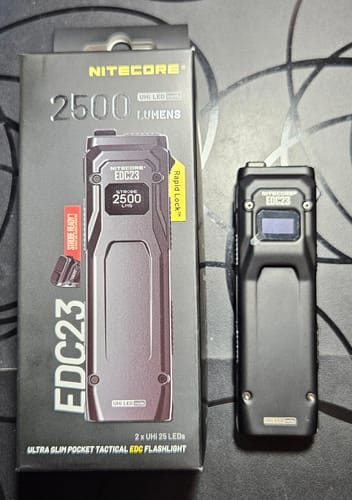 Customer photo review of EDC23 - 2500 lumens