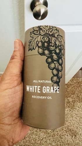 Customer photo review of White Grape Recovery Oil