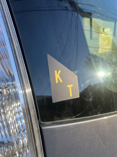 Customer photo review of Custom Sample Sticker