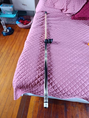 Customer photo review of MasterBreaker - Haptic VR Pool Cue for Miracle Pool and Other Billiards Games