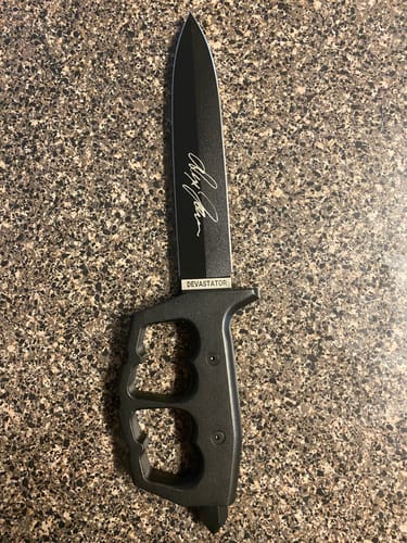 Customer photo review of 1776 Devastator Tactical Blade