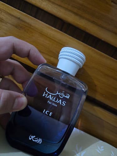 Customer photo review of Rasasi Hawas Ice Eau De Parfum For Men (2023 New Release)