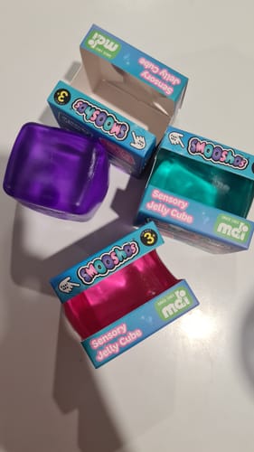 Customer photo review of Sensory Jelly Cube Fidget