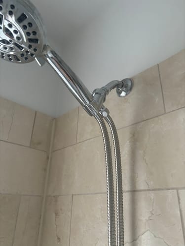 Customer photo review of Universal Shower Head Holder