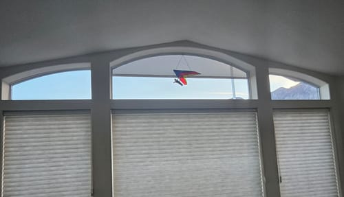 Customer photo review of SmartWings Motorized Outdoor Shades 1%/3%/5% Openness