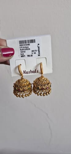Customer photo review of Antique Earring 164103