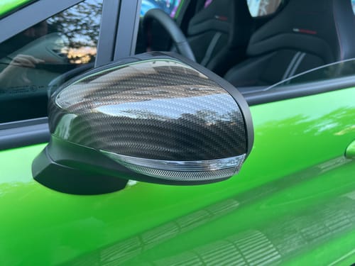 Customer photo review of Mirror Caps - Ford Fiesta Mk8/8.5, Puma Mk2 (Painted / Hydrodip Finishes)