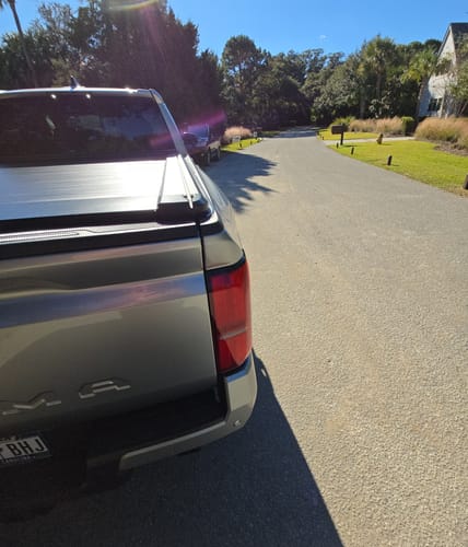 Customer photo review of 2016-2024 Toyota Tacoma RECOIL Auto-Retract Retractable Tonneau Cover