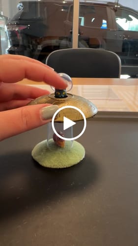 Customer video review of UFO Cat Invasion With Light & Sounds Desktop Accessory