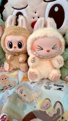 Customer photo review of POP MART The Monsters Have a Seat Series Plush Pendant Blind Box