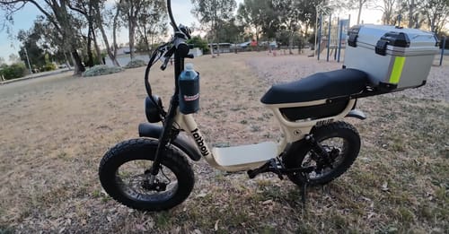 Customer photo review of š FREE Cargo Rack