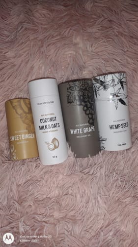 Customer photo review of Sweet Ginger Vapor Rub