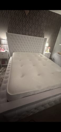 Customer photo review of Empress Wing Bed