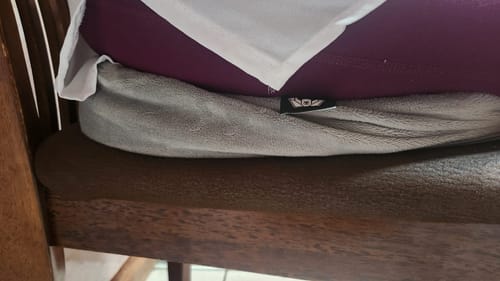 Reseña con foto de un cliente sobre COJÍN DE ASIENTO ORTOPÉDICO