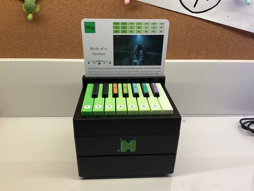 Customer photo review of Billie Eilish Piano Calendar 2025