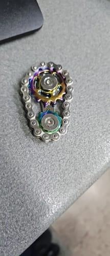 Customer photo review of ELMAS Ultimate Metal Fidget Spinner for Stress Relief & Focus