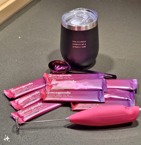 Customer photo review of rainbow dust - sample pack