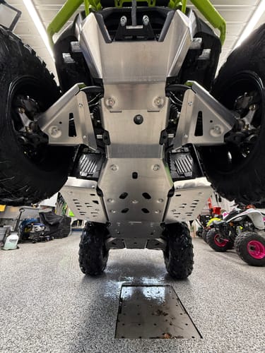 Customer photo review of Can-Am Outlander G3 MAX 850/1000R Skid Plates - Full Kit