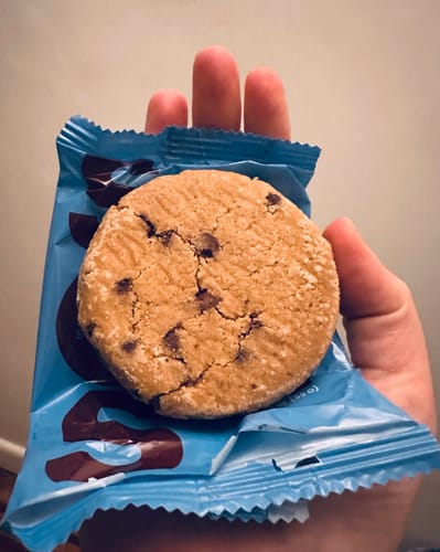 Customer photo review of Cookie Dough Chocolate Chip Cookie - 6 Cookies