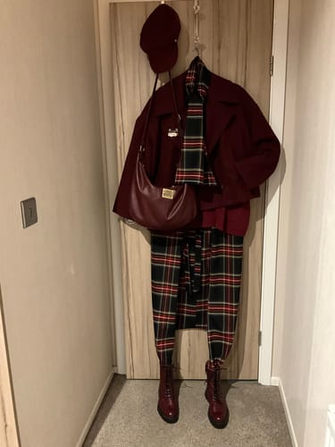 Customer photo review of Drop Crotch Pants JASMINE