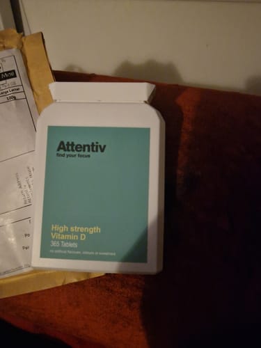 Customer photo review of High Strength Vitamin D - 4000 IU - 365 tablets - 1 Year Supply