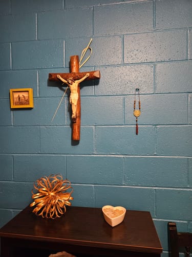 Customer photo review of St. Benedict Home Protection Package (includes Exorcism Medals)