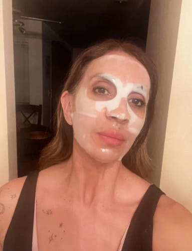 Customer photo review of The Original Korean Bio-Collagen Mask