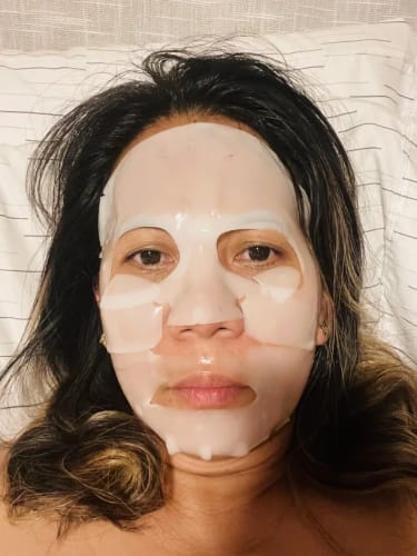 Customer photo review of The Original Korean Bio-Collagen Mask