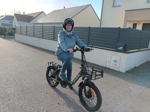 Customer photo review of Engwe L20 SE 250W 20" Foldable Electric Trekking Bike 15.6Ah Step-through E-bike