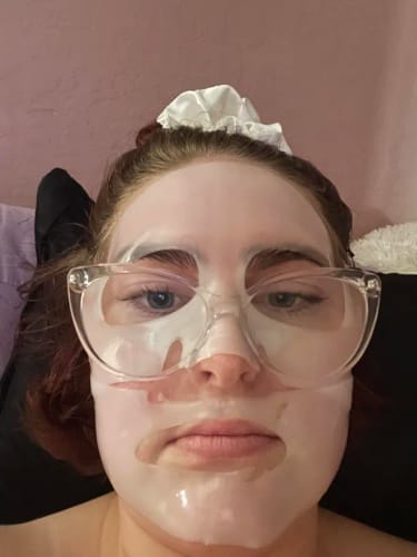 Customer photo review of The Original Korean Bio-Collagen Mask