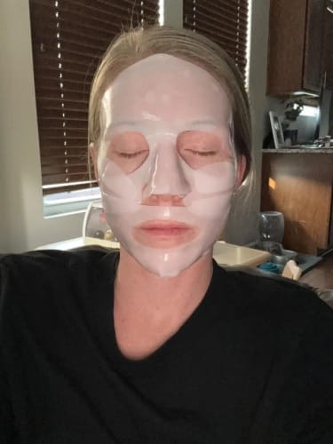Customer photo review of The Original Korean Bio-Collagen Mask