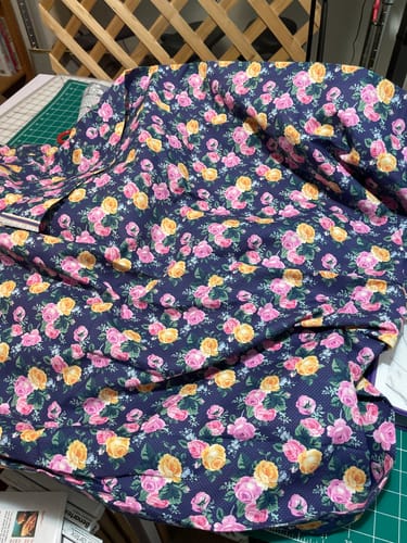 Customer photo review of Vintage Roses Dots Fabric