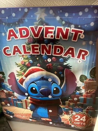 Customer photo review of Calendrier de l'Avent Stitch 🎁🎄