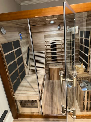 Customer photo review of Smartmak® 2 People Indoor Hybrid Sauna - Relax 2