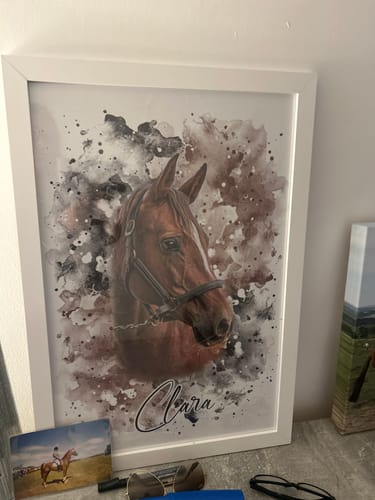 undefined review of Your Pet as Watercolor Portrait image 1 out of 1