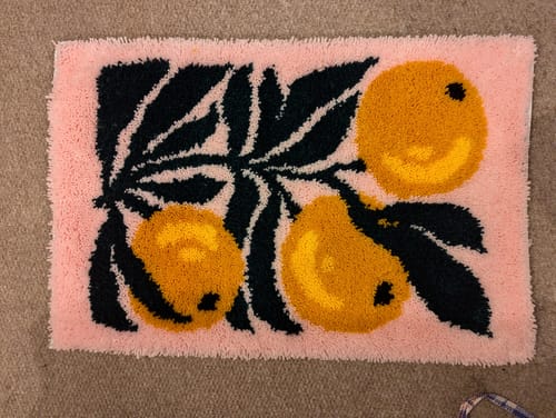 Customer photo review of The Crafts Collective Mystery Bundles - Latch Hook Cushions