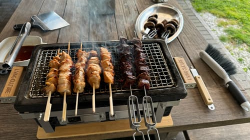 Customer photo review of Hibachi Grill- Rectangle