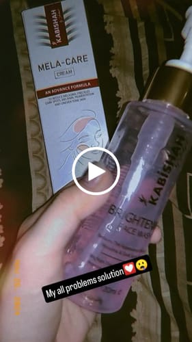Nazish K. review of Pigmentation Bundle: Face Wash & Melasma Cream Duo image 1 out of 1