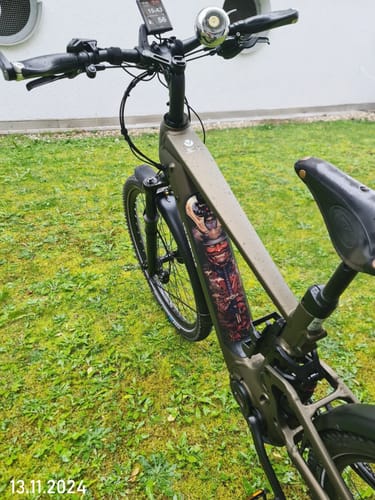 Customer photo review of Samurai 2 - Akku Sticker Abdeckung Cover Universal / Schutzfolie / für alle E-Bikes